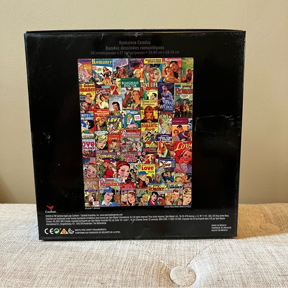 Cardinal “Romance Comics” 1000 Piece Jigsaw Puzzle - Picture 2 of 2